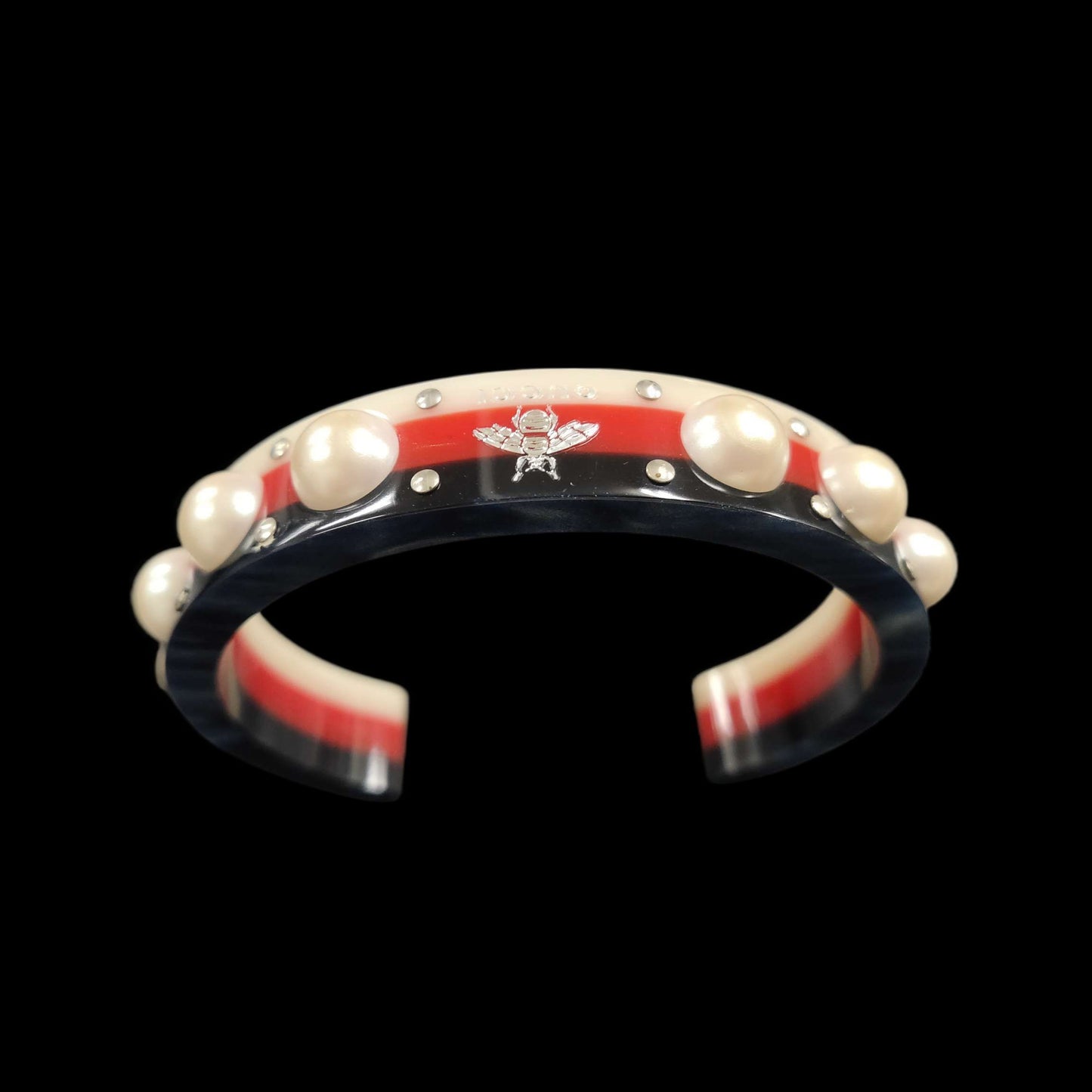GUCCI Bangle, Bee, Pearl, Bracelet