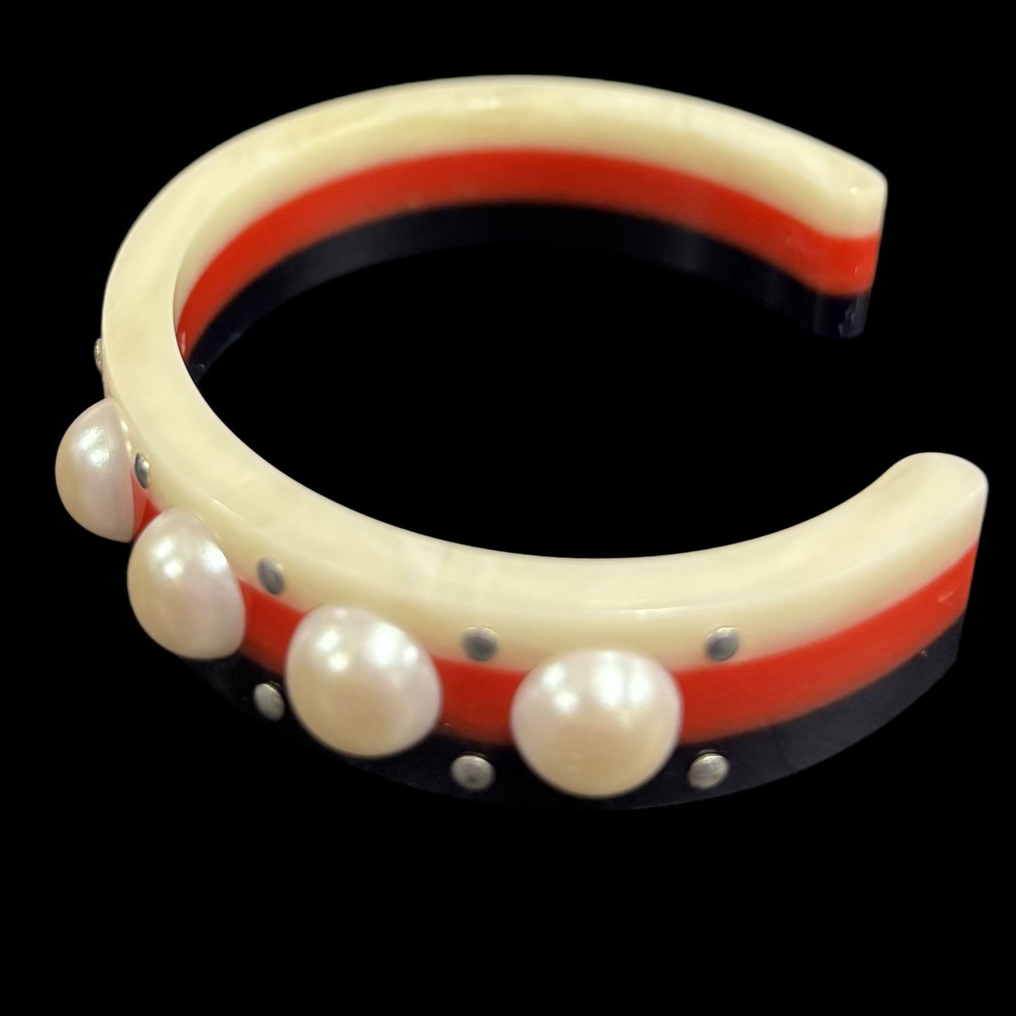 GUCCI Bangle, Bee, Pearl, Bracelet