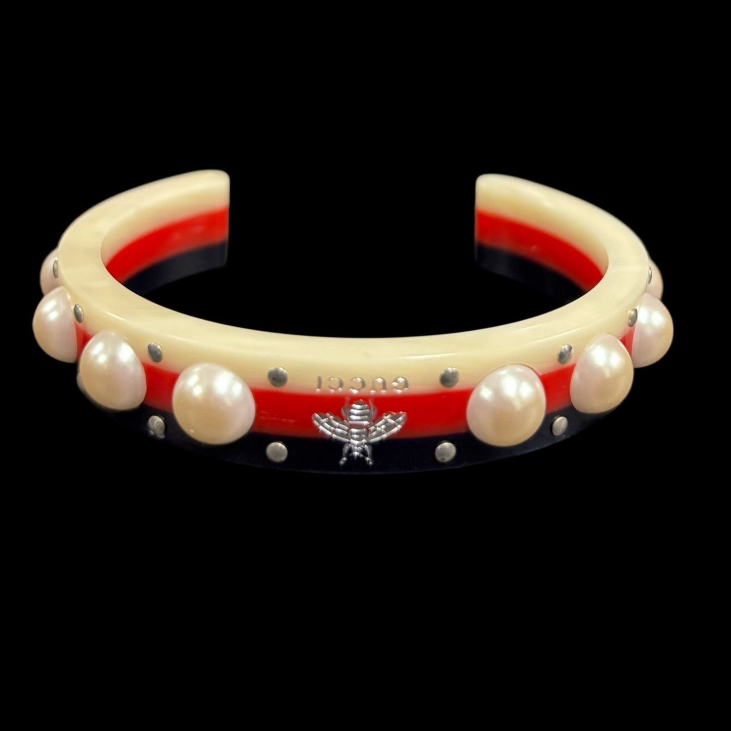 GUCCI Bangle, Bee, Pearl, Bracelet