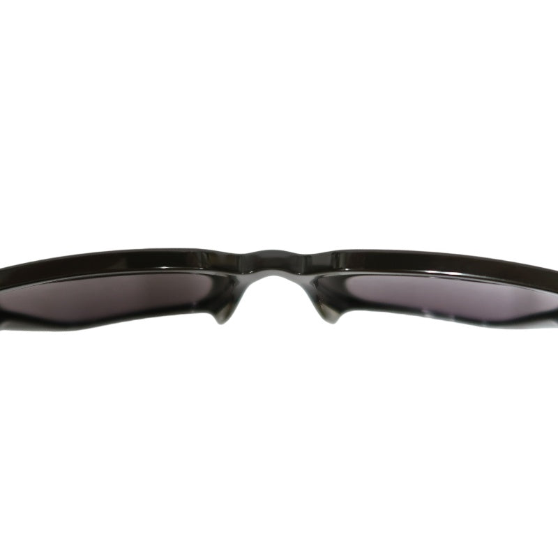 CHANEL Sunglasses Eyewear Black Resin Frame Square Gray Lens 56□17 140 with Original Box, Case & Cleaning Cloth