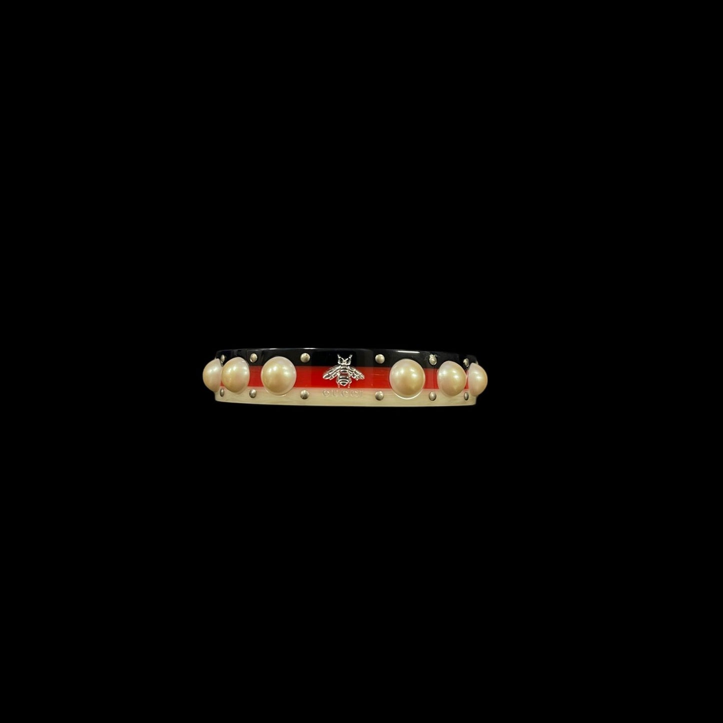 GUCCI Bangle, Bee, Pearl, Bracelet