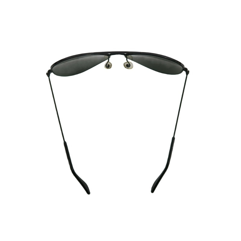 RAY-BAN Aviator Sunglasses Eyewear Black Metal Frame Green Lens Teardrop Classic Model