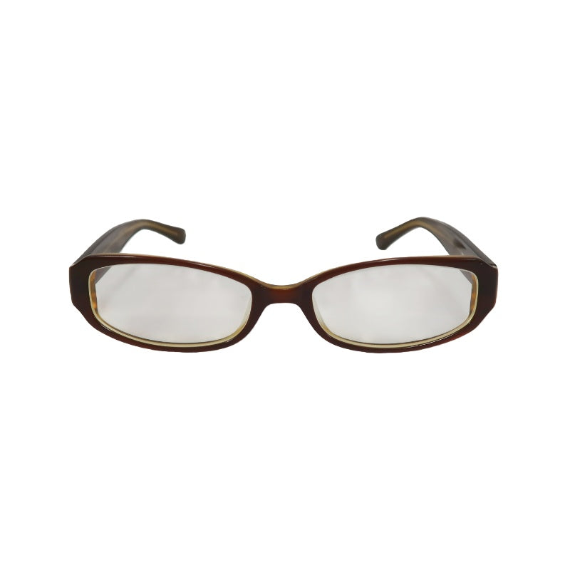 RAY-BAN Eyeglasses/Sunglasses Eyewear Brown Frame Rectangle Clear Lens Classic Design