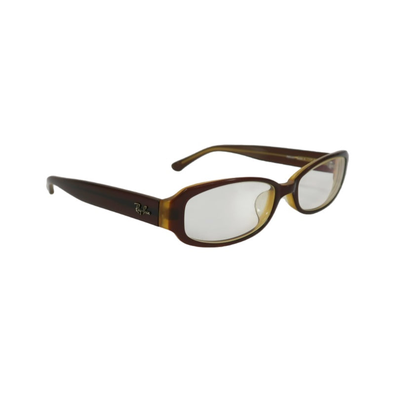 RAY-BAN Eyeglasses/Sunglasses Eyewear Brown Frame Rectangle Clear Lens Classic Design