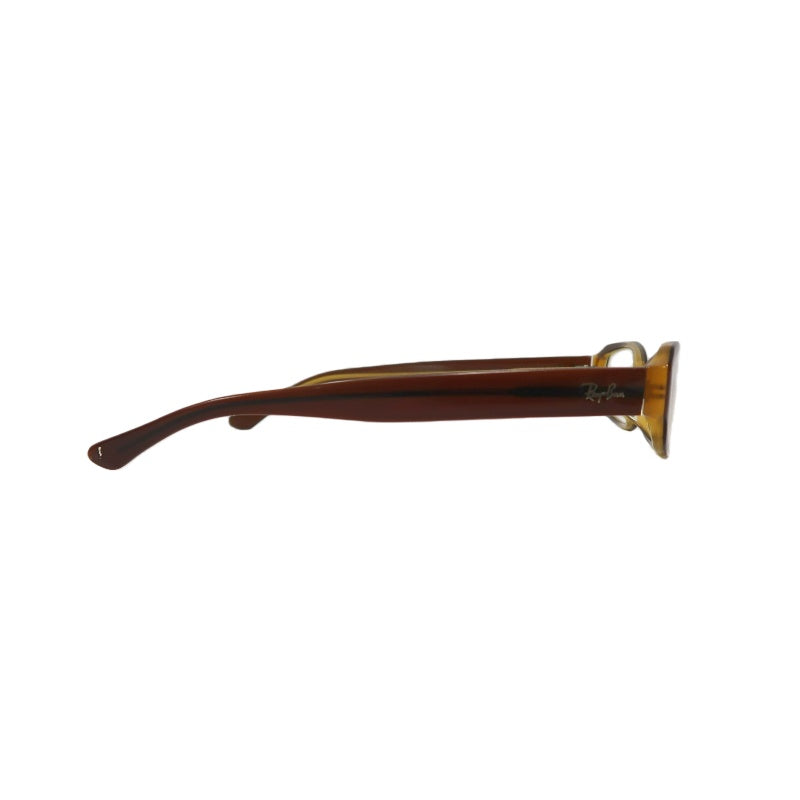 RAY-BAN Eyeglasses/Sunglasses Eyewear Brown Frame Rectangle Clear Lens Classic Design