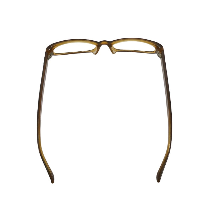 RAY-BAN Eyeglasses/Sunglasses Eyewear Brown Frame Rectangle Clear Lens Classic Design