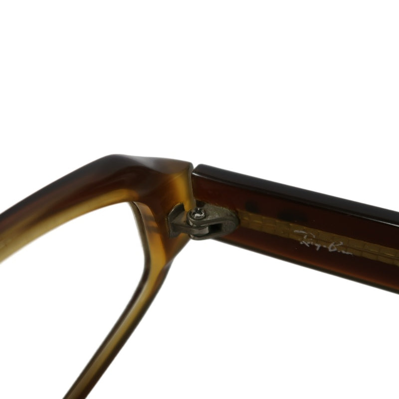 RAY-BAN Eyeglasses/Sunglasses Eyewear Brown Frame Rectangle Clear Lens Classic Design
