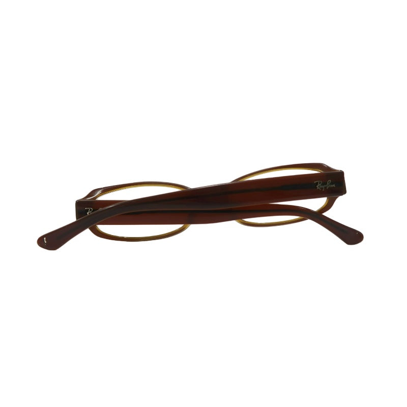 RAY-BAN Eyeglasses/Sunglasses Eyewear Brown Frame Rectangle Clear Lens Classic Design