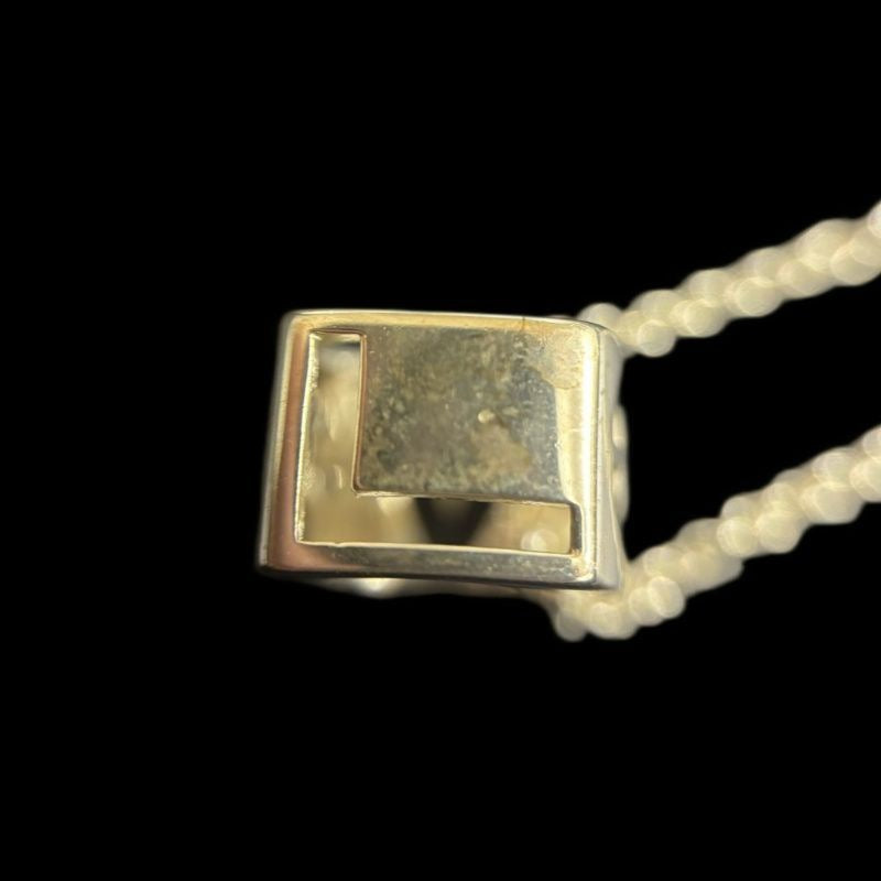 Tiffany & Co. 925 sterling silver Love Cube necklace, with box and dust bag
