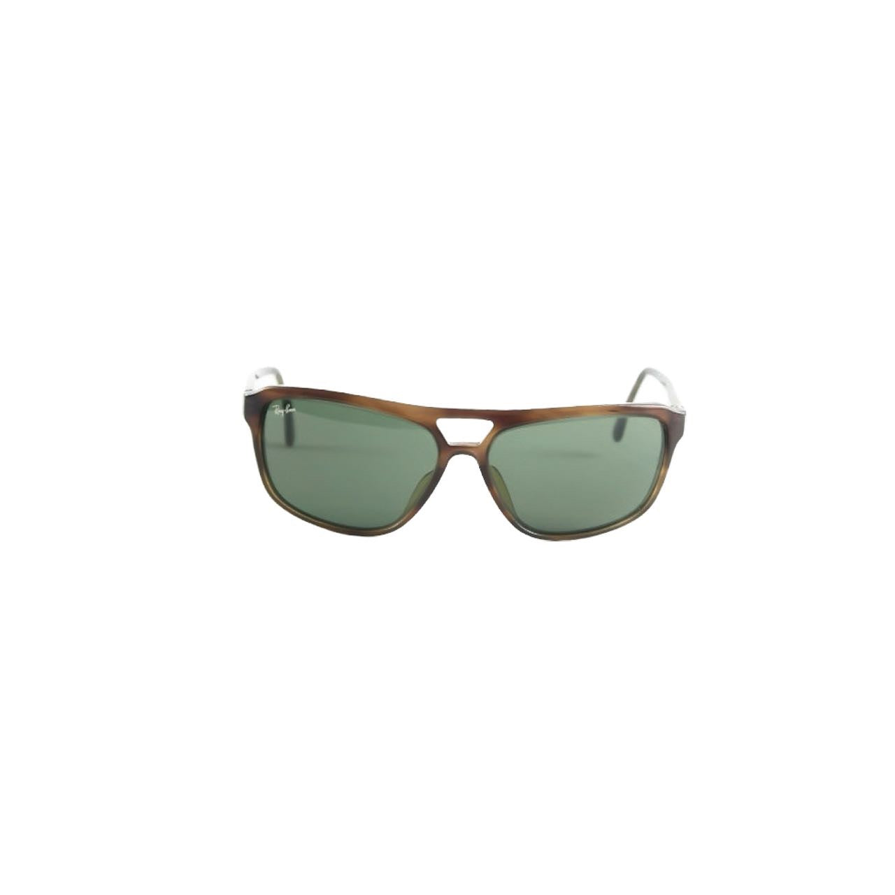 Ray-Ban sunglasses, brown, dark green, resin lens, with soft case