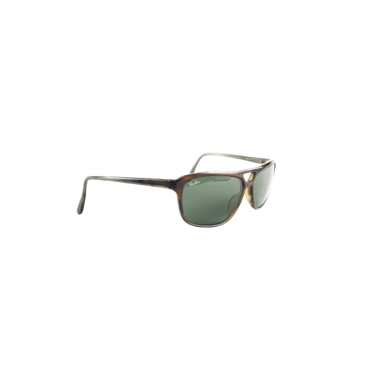 Ray-Ban sunglasses, brown, dark green, resin lens, with soft case