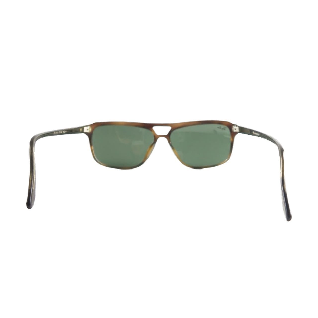 Ray-Ban sunglasses, brown, dark green, resin lens, with soft case