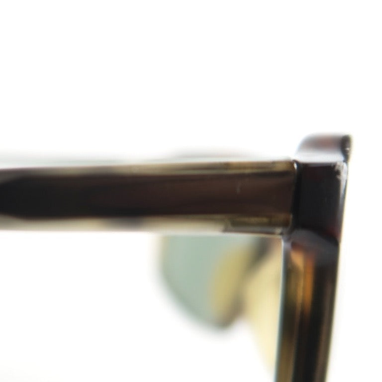 Ray-Ban sunglasses, brown, dark green, resin lens, with soft case