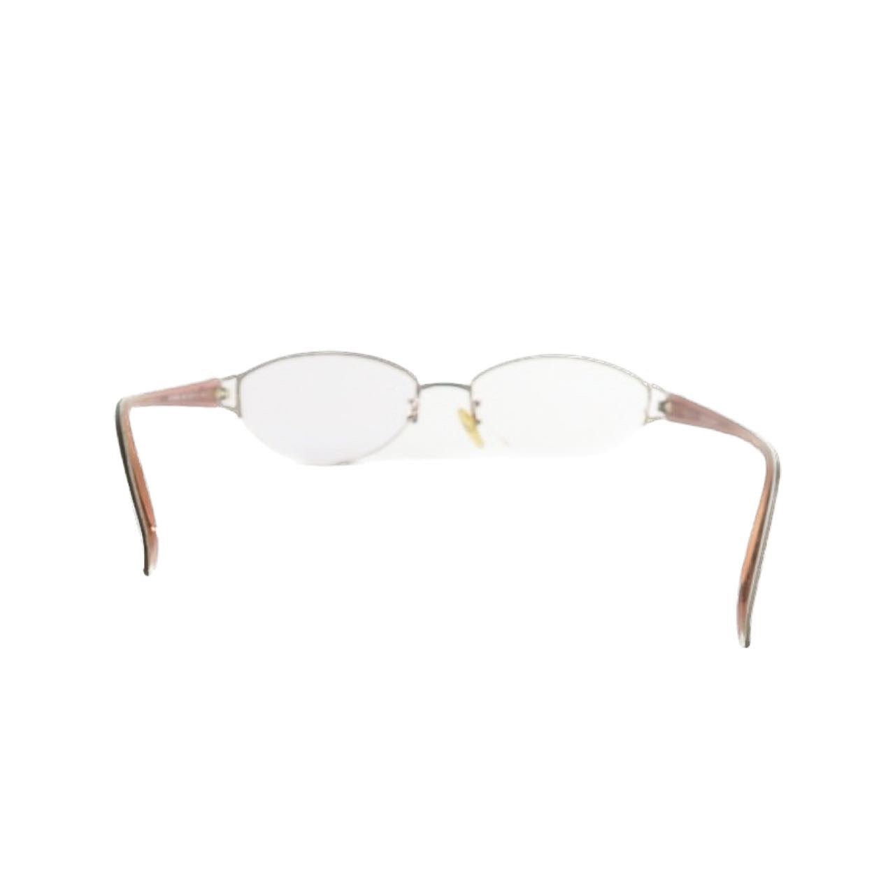 Gucci eyeglasses, brown, resin frame, with case