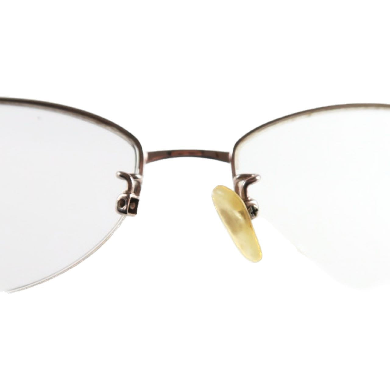Gucci eyeglasses, brown, resin frame, with case