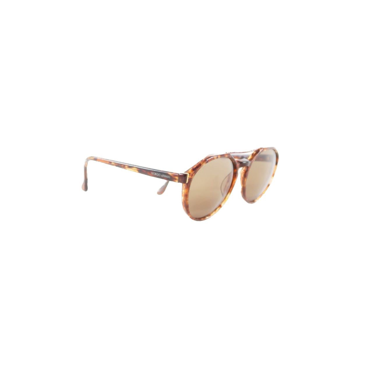 Armani sunglasses, brown, resin lens