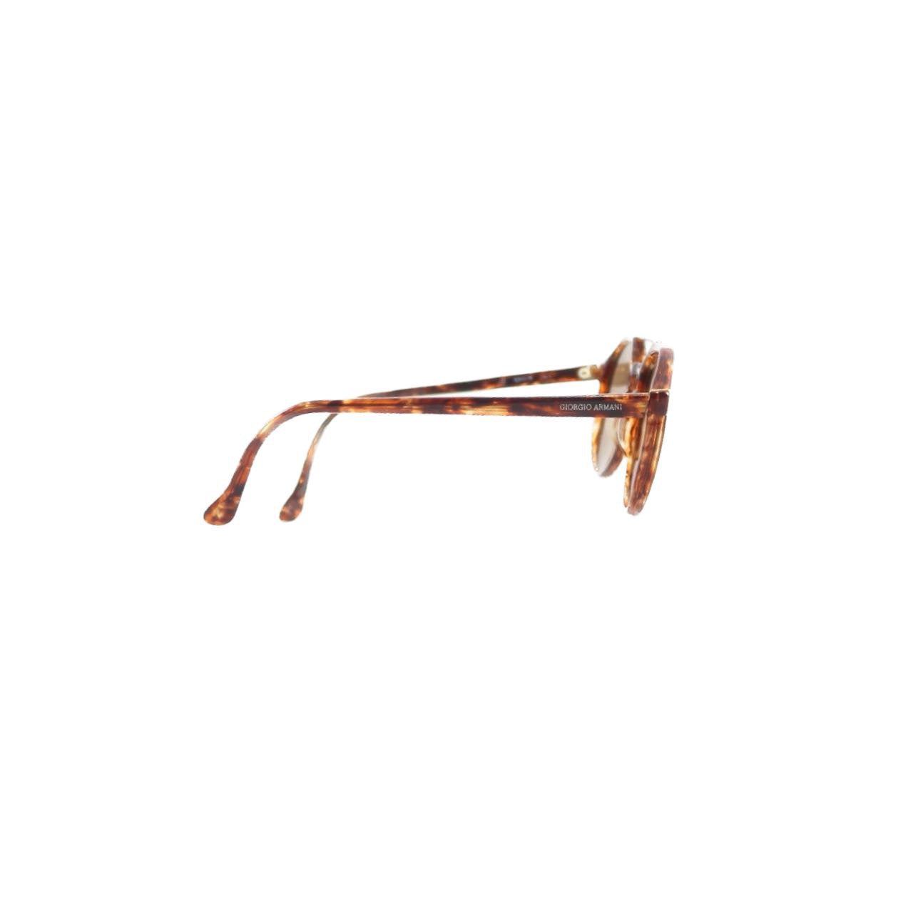 Armani sunglasses, brown, resin lens