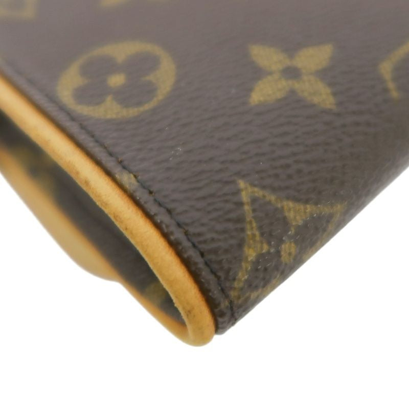 Louis Vuitton Monogram PVC Pochette Florentine Shoulder Bag (with Long Strap, Envelope Style)