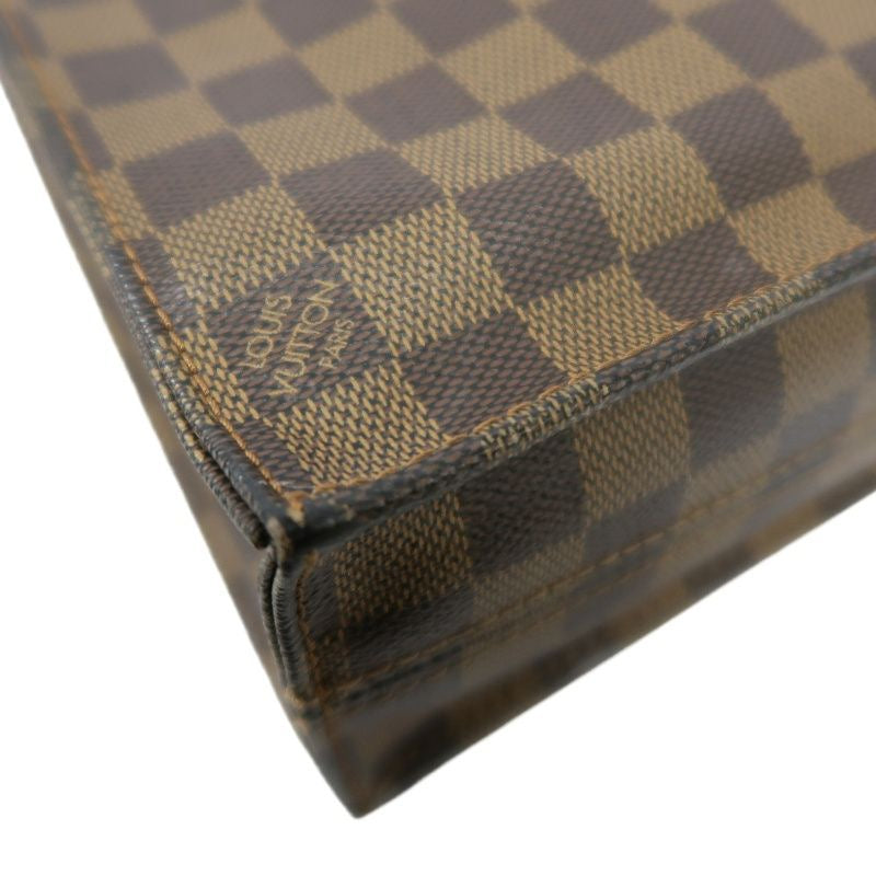 Louis Vuitton Damier Ebene Sac Plat Tote Bag