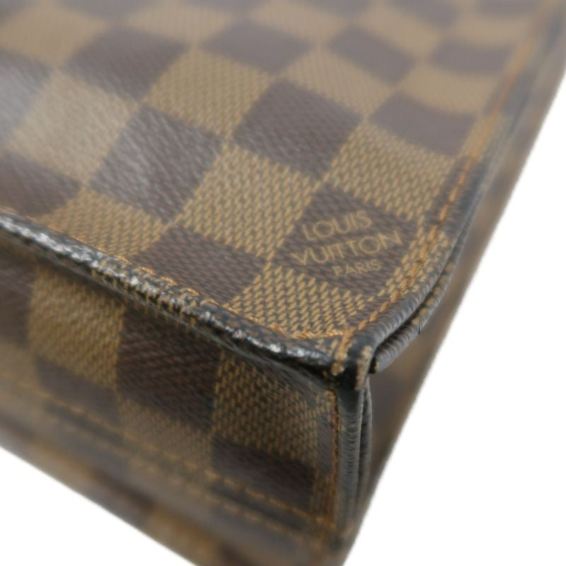 Louis Vuitton Damier Ebene Sac Plat Tote Bag