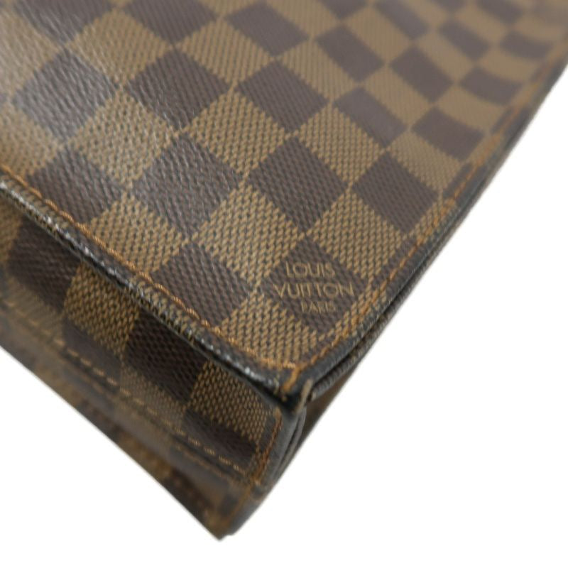 Louis Vuitton Damier Ebene Sac Plat Tote Bag