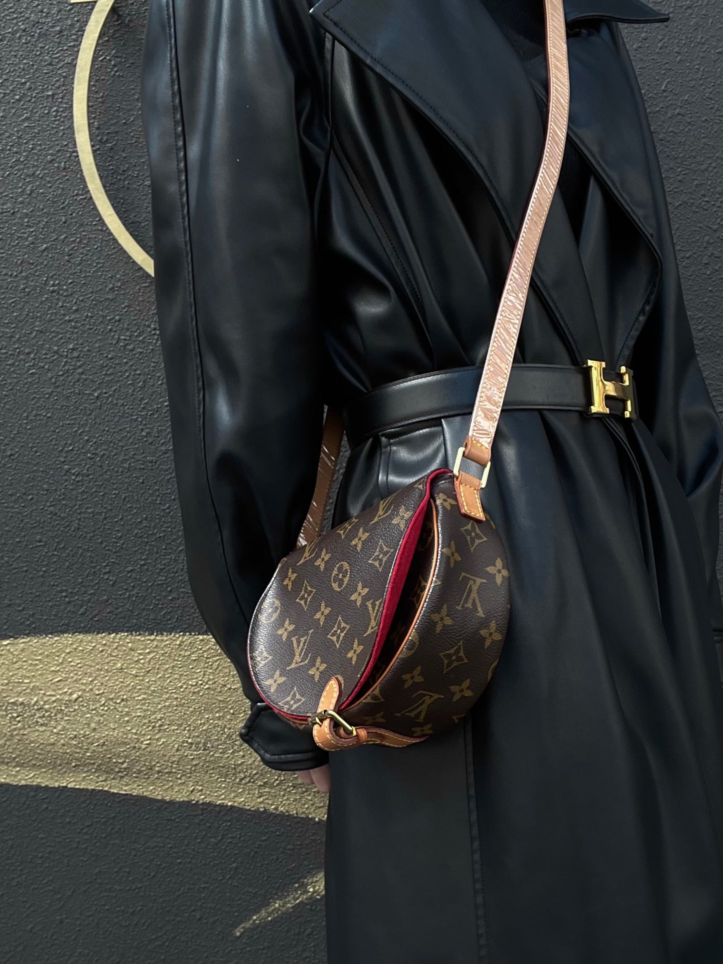 LOUIS VUITTON Monogram Tambourin Shoulder Bag