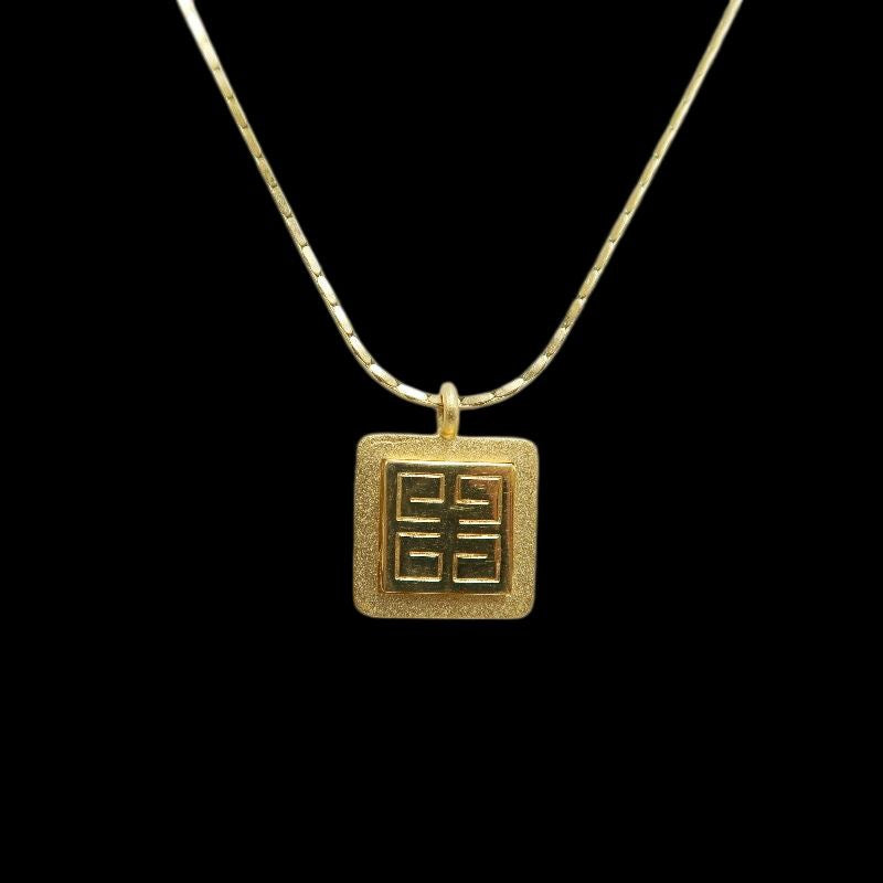 GIVENCHY necklace, gold-plated, alloy