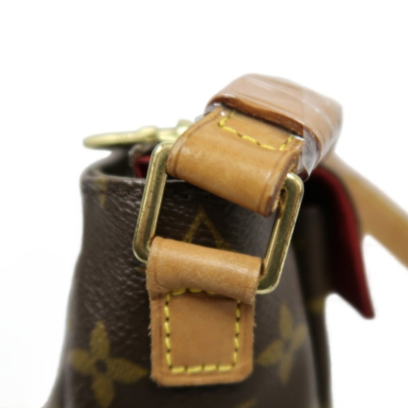LOUIS VUITTON Vivacite Monogram Shoulder Bag Brown LV Vivacite PM Monogram PVC Tofu Crossbody Bag