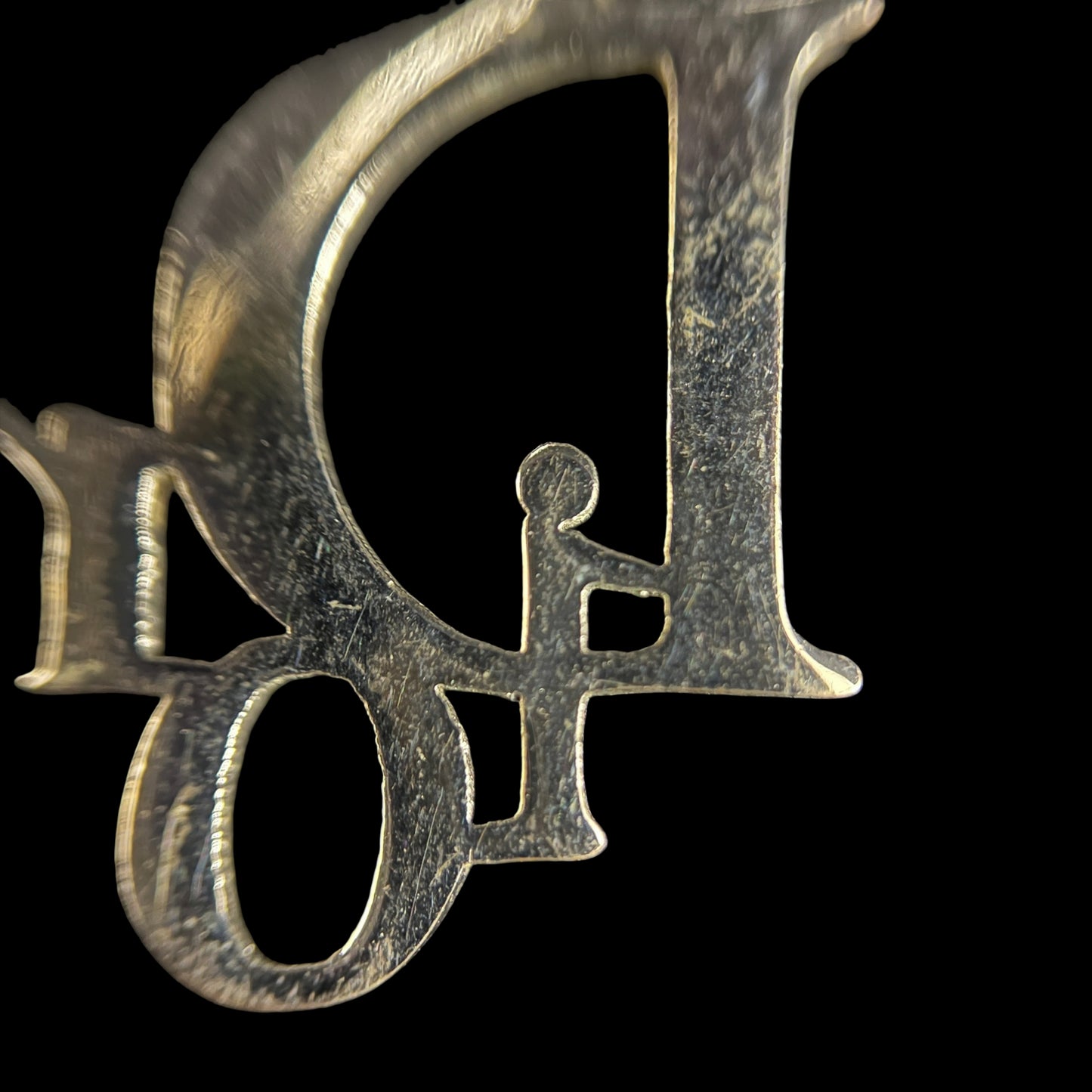 DIOR Silver-Finish Metal Earrings