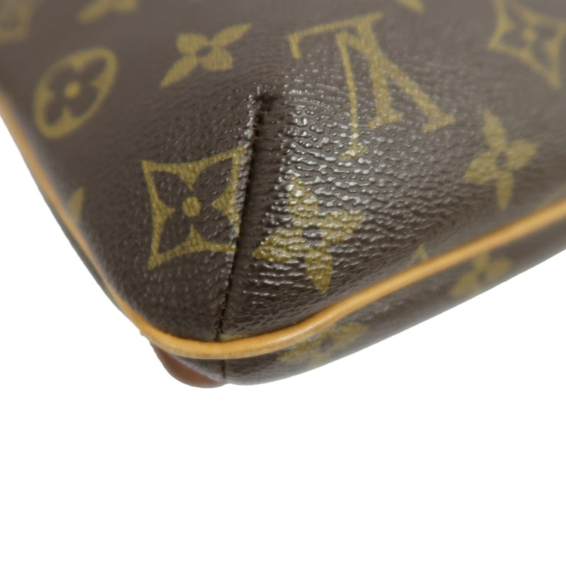 LOUIS VUITTON Monogram Musette Tango Short Brown Crossbody Bag