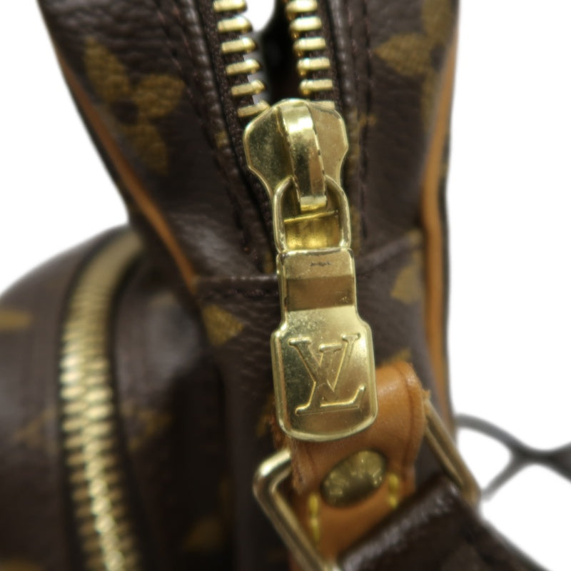 LOUIS VUITTON Amazon Monogram Shoulder Bag Brown LV Monogram PVC Vertical Camera Crossbody Bag