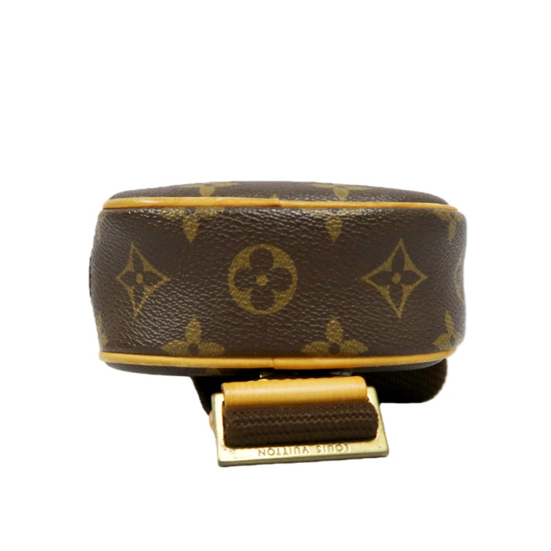 LOUIS VUITTON Monogram Brown Pochette Gange Crossbody Chest Bag