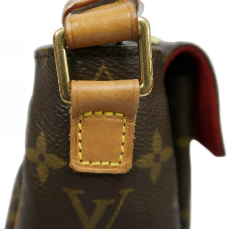 LOUIS VUITTON Vivacite Monogram Shoulder Bag Brown LV Vivacite PM Monogram PVC Tofu Crossbody Bag