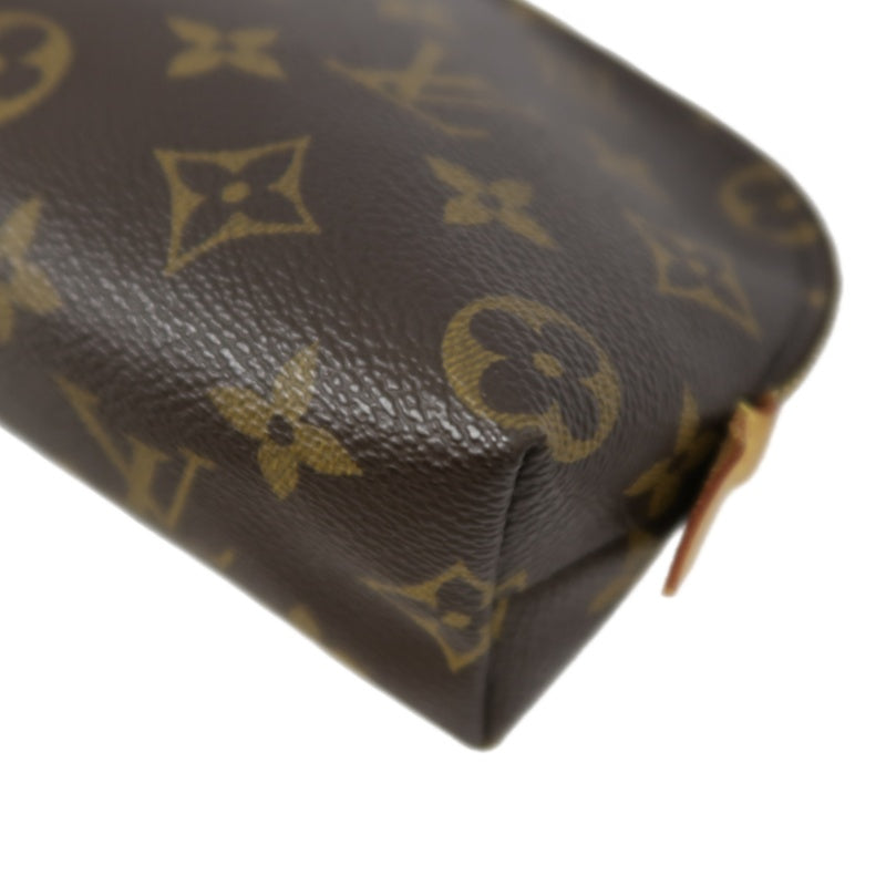 LV Vuitton Monogram Pochette Cosmetique, Pouch (Clutch Style)