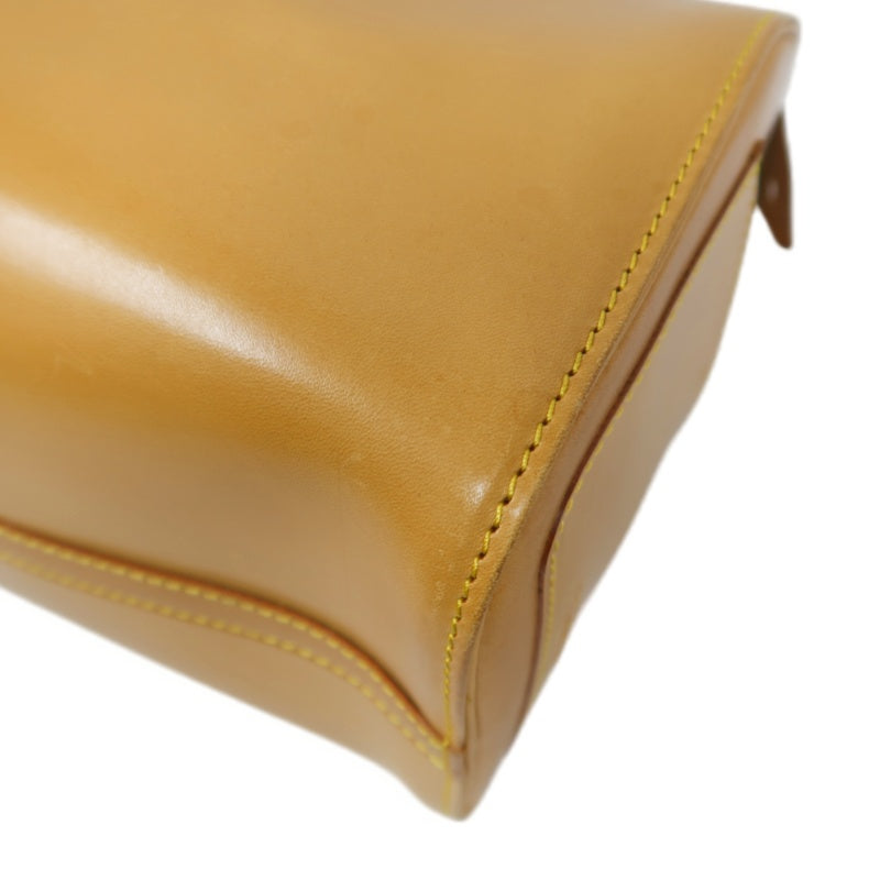 LOUIS VUITTON (LV) Nomade Leather Speedy 30 Beige Handbag with Padlock and 2 Keys