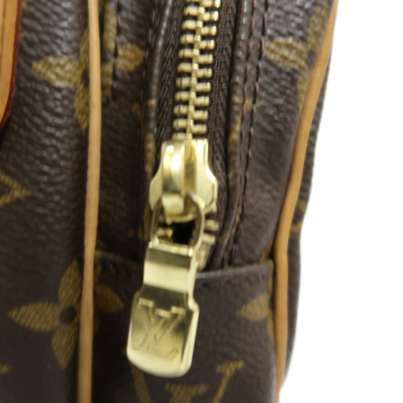 LOUIS VUITTON Amazon Monogram Shoulder Bag Brown LV Monogram PVC Vertical Camera Crossbody Bag