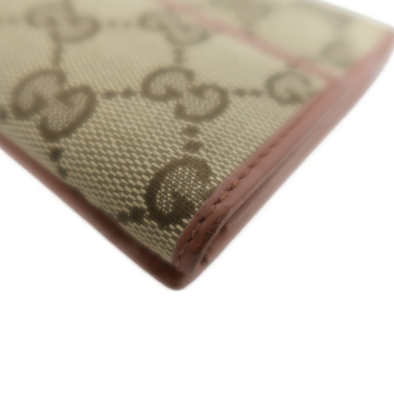 Gucci Monogram Canvas Long Wallet, Brown