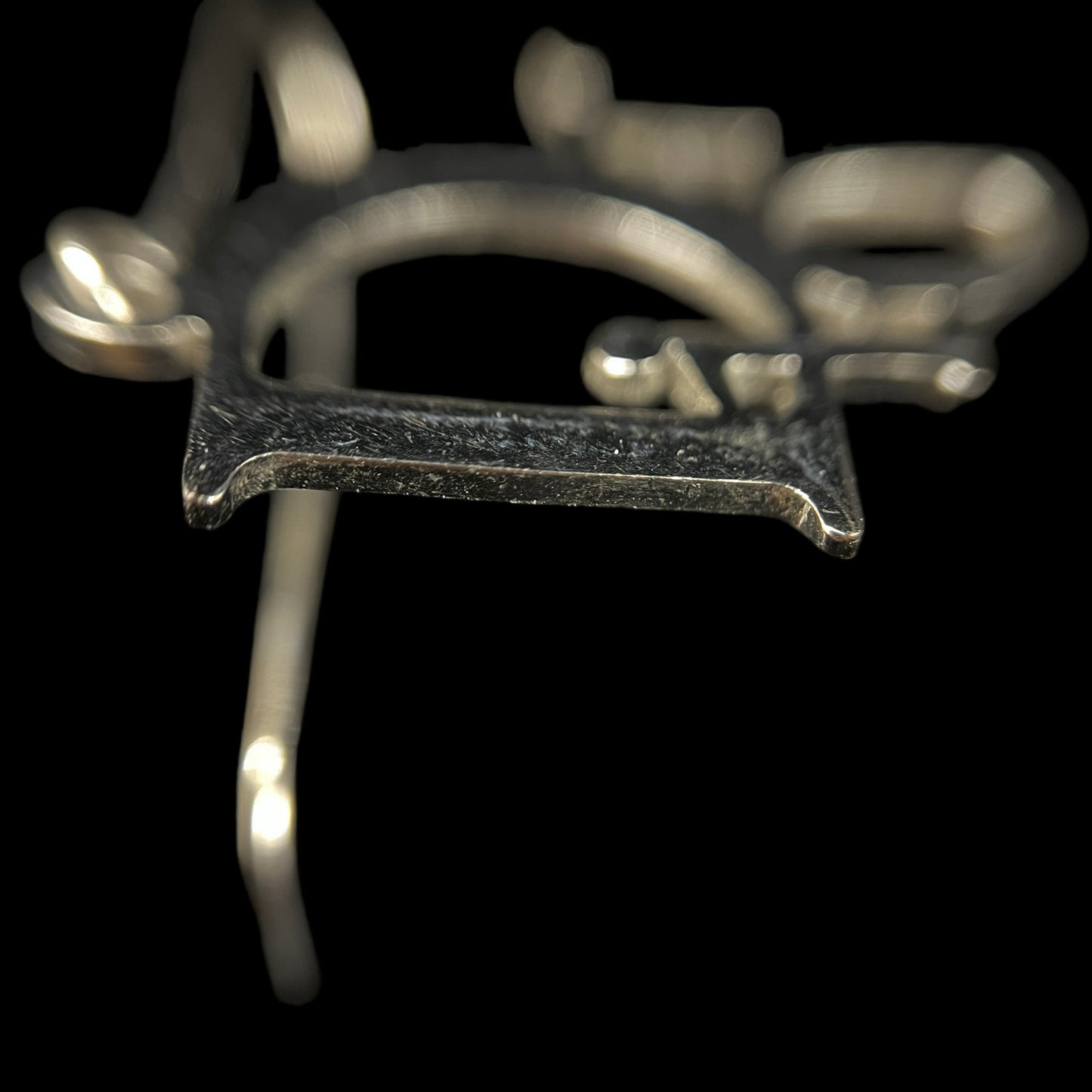 DIOR Silver-Finish Metal Earrings