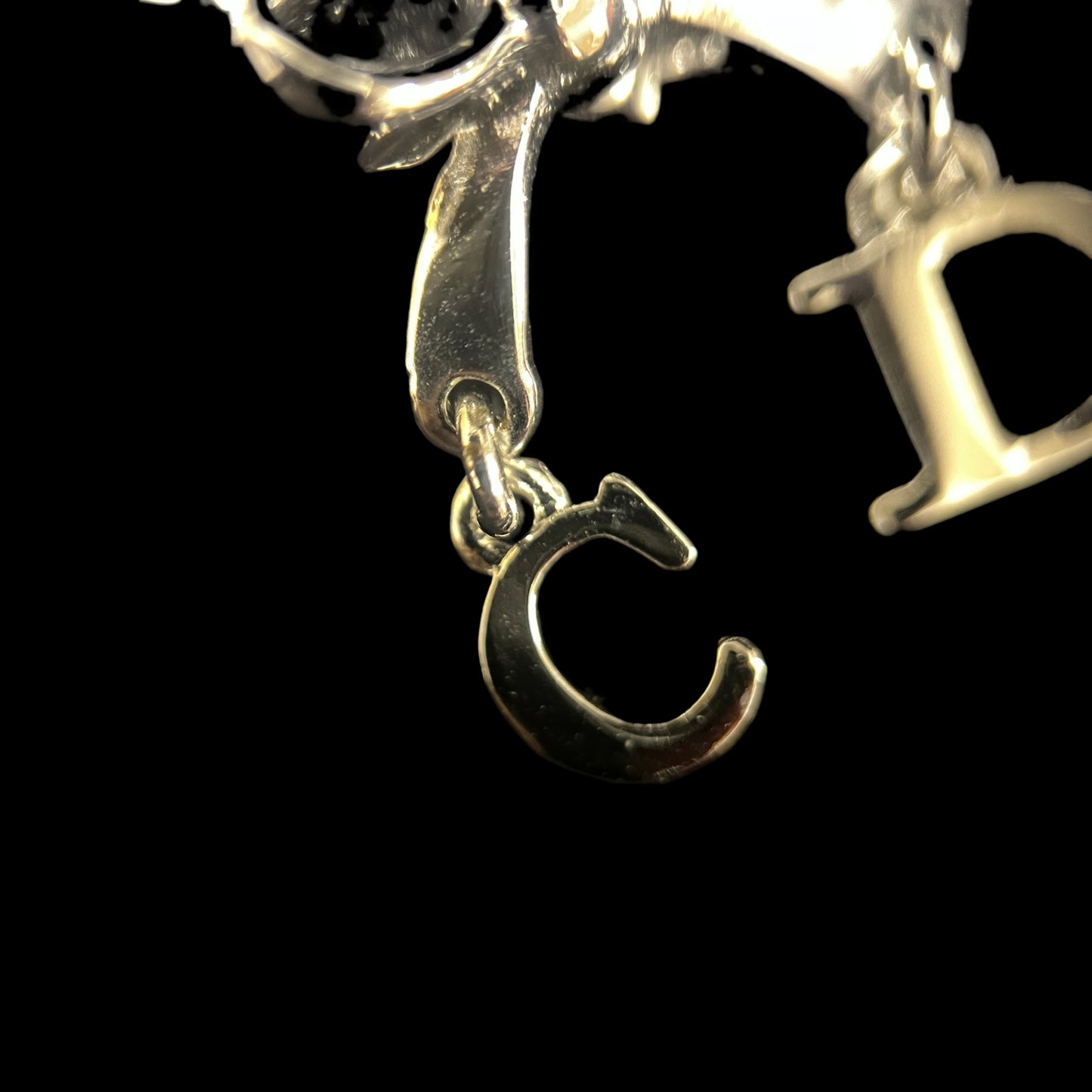 DIOR Silver-Finish Metal Necklace