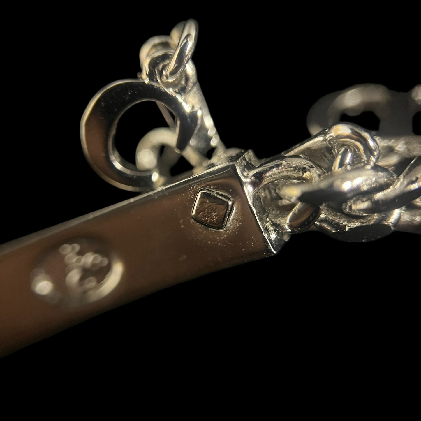DIOR Silver-Finish Metal Necklace