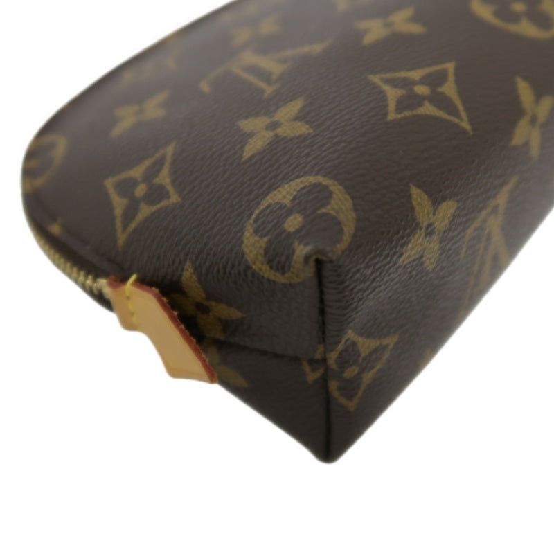 LV Vuitton Monogram Pochette Cosmetique, Pouch (Clutch Style)