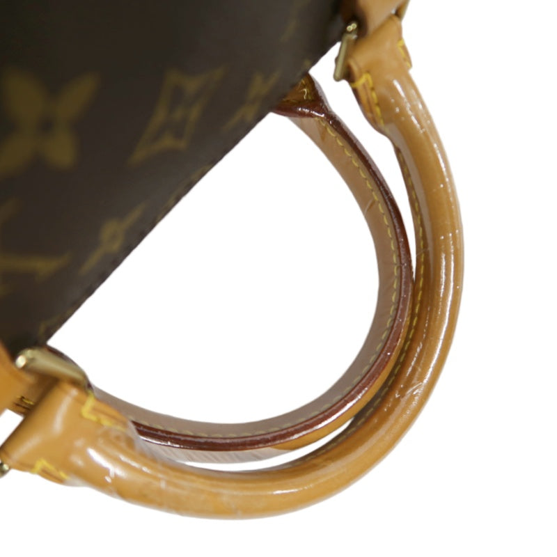 LOUIS VUITTON Speedy 35 Monogram Handbag, Brown, LV Monogram PVC Speedy 35 Handbag