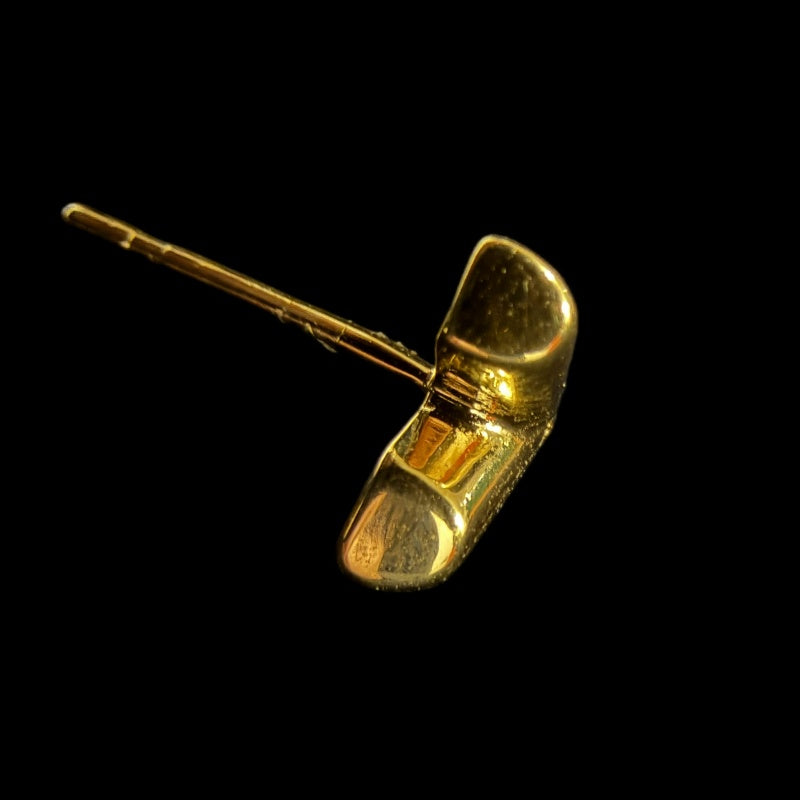 LOUIS VUITTON Earrings Essential V Accessory M68153 Gold Metal V Motif  Box ・ Dust Bag