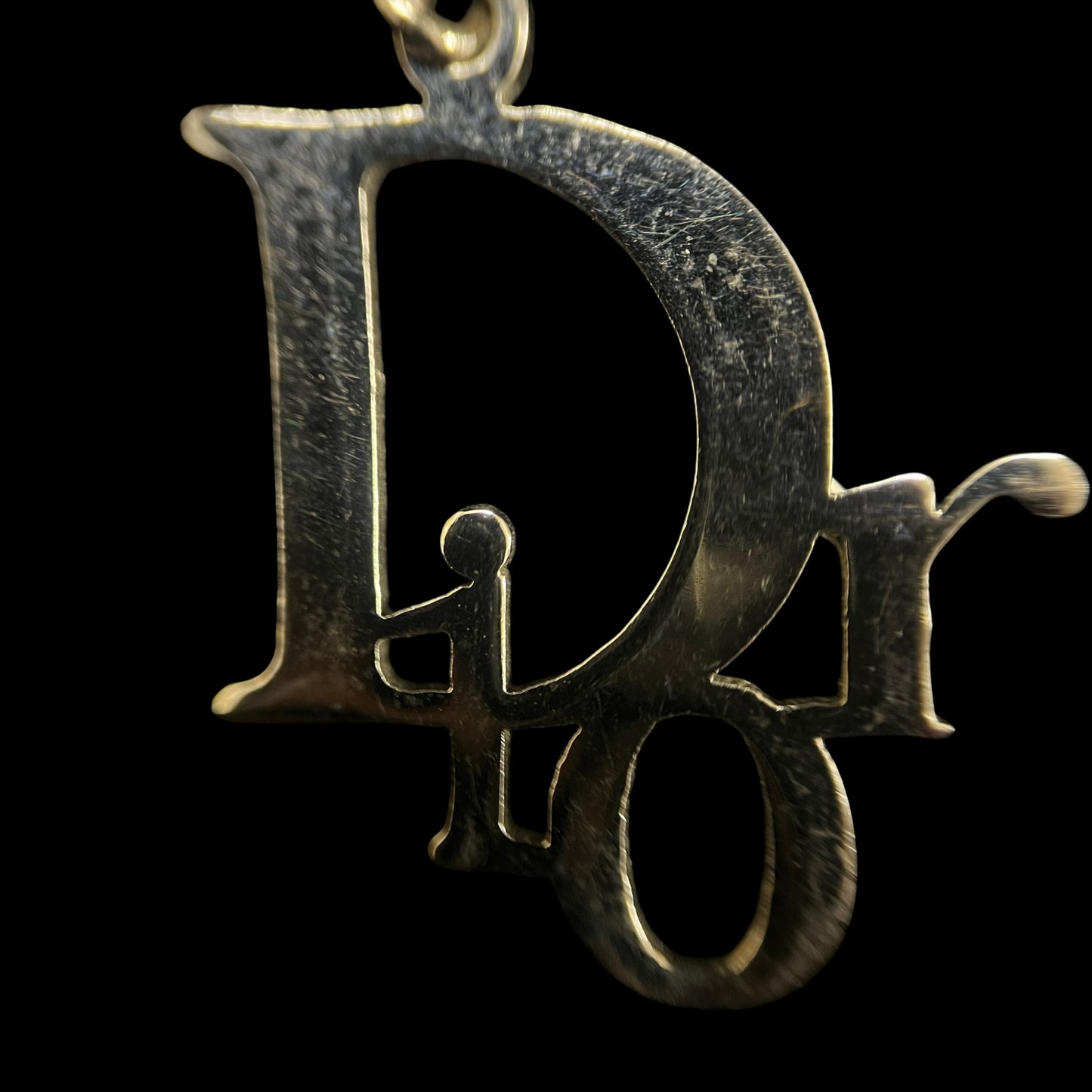 DIOR Silver-Finish Metal Earrings