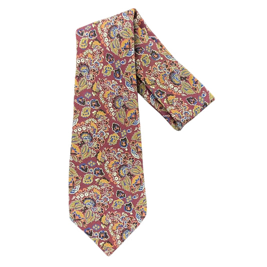 DIOR Silk Tie, Red Base