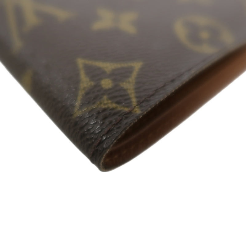 LOUIS VUITTON Monogram Bifold Wallet PVC Brown