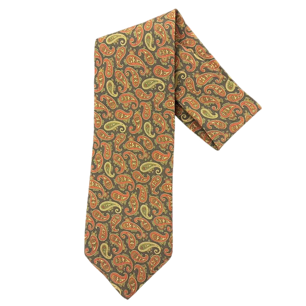 DIOR tie, brown, with tag