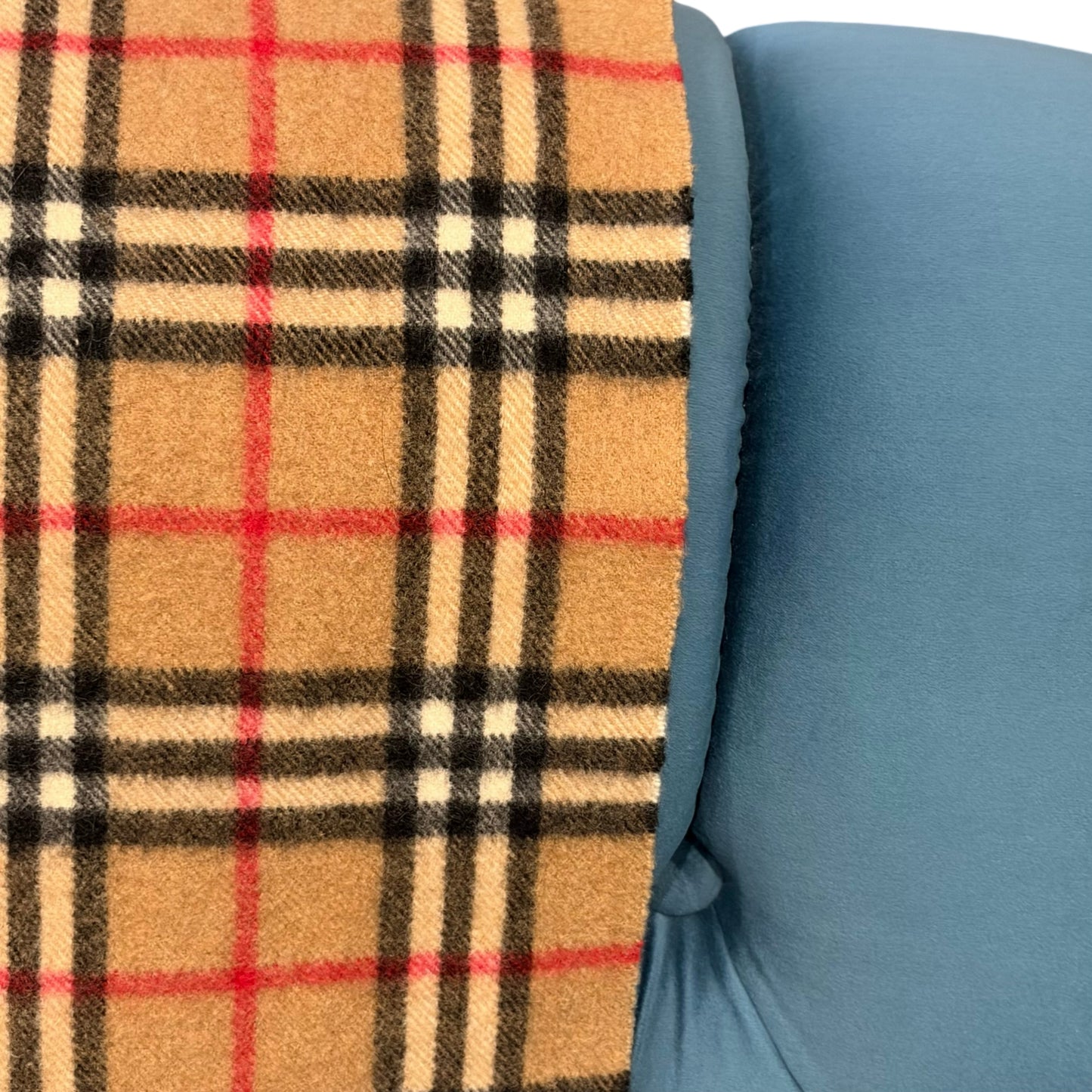 BURBERRY Nova Check Scarf Cashmere Beige