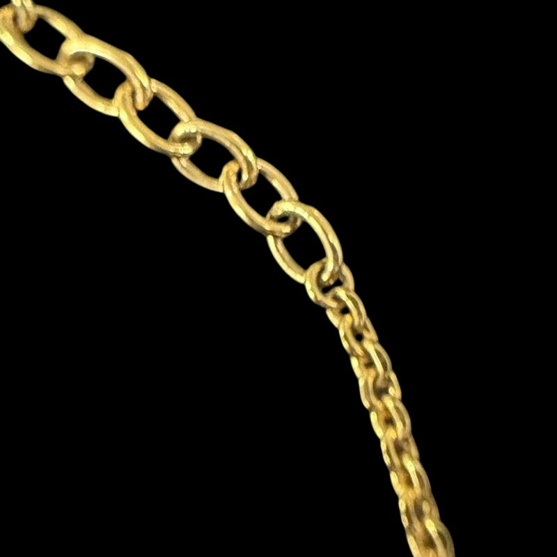 LOUISVUITTON LOUISVUITTON Blooming Necklace, Gold Hardware