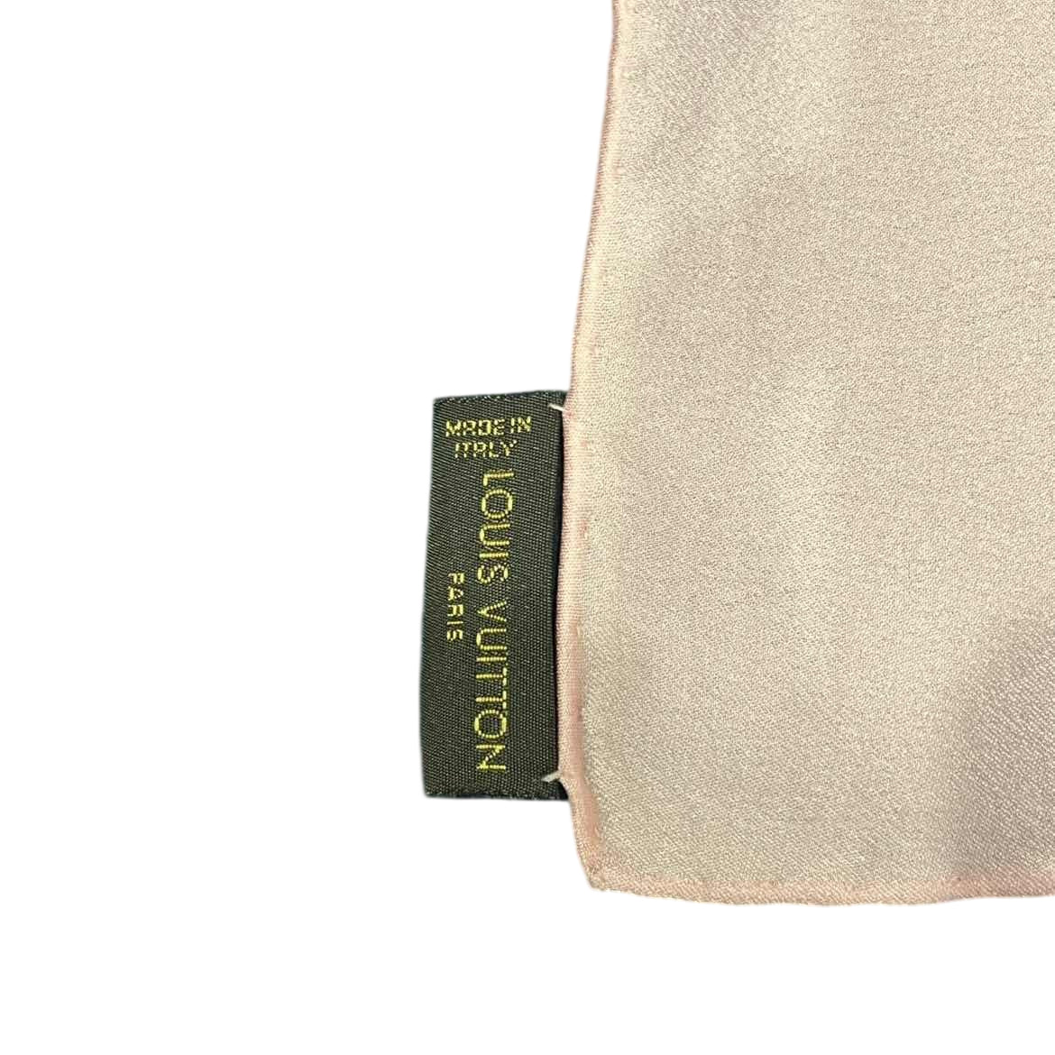 LOUIS VUITTON Monogram Silk Scarf - Pink - Comes with Original Box